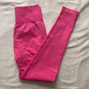 JBODY Hot Pink Seamless High Waisted Leggings (M)